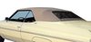 HG0118231 1971-76 GM B-Body Convertible; Rear Window Only; Glass; With Defroster; Vinyl; Beige - image 2