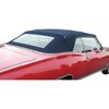 HG1116114 1965-66 Impala/GM B-Body Convertible; Rear Window Only; Glass; Without Zipper; Canvas Cloth; Black - image 2