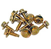 HK107 Ford Fender Bolt Set; 5/16 in.-18 x 1-1/16 Hex; Yellow Dichromate; 12 Pieces - image 1