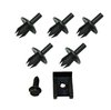 HK229 1969-70 Ford Mustang; Grill Mounting Hardware; 7-Piece Set - image 2
