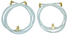 Convertible Top Hose Set Fits Select 1964-1967 GM A-Body Models [White, Nylon] - image 1