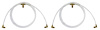 Convertible Top Hose Set Fits Select 1968-1972 GM A-Body Models [White, Nylon] - image 1