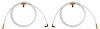 Convertible Top Hose Set for 1967-1969 Chevrolet Camaro, Pontiac Firebird [White, Nylon] - image 1