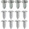 HK375 1964-68 Mustang 12 Piece Windshield Molding Clip Screw Set - image 1