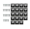HK403 1965 Mustang Convertible 36 Piece Windshield Molding Clip Kit - image 1