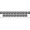 HK501 1965-66 Mustang; Rear Window Molding Clip Kit; Coupe; 19 Clips, 19 Screws; 38 Total Pieces - image 3