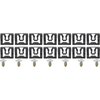 HK505 1971-73 Mustang Fastback 21 Piece Rear Window Molding Clip Kit - image 3
