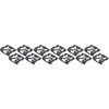HK525 Windshield Molding Clip Set for 1968-1976 Dodge, Plymouth A, B, E-Body, 1964-1968 Ford Mustang - image 2