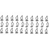 HK854 1960-73 Ford, Mercury Standard Door Panel Clip Set ; 30 Piece Set - image 3