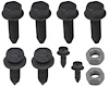 HWK001 1970-72 Chevrolet Camaro; Front Bumper Hardware; Set - image 1