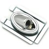 IN12513G 1969-70 Pontiac GTO, LeMans; Remote Mirror; Chrome Escutcheon; With Metal Retainer - image 2