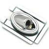 IN12513G 1969-70 Pontiac GTO, LeMans; Remote Mirror; Chrome Escutcheon; With Metal Retainer - image 3