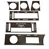 IN2466S 1970-72 Buick Skylark; Woodgrain Dash Insert; Back Lit; Translucent - image 1