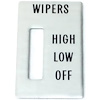IN3417T 1970-72 Oldsmobile Cutlass, 442; Aluminum Insert; Windshield Wiper Switch - image 1