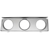IN3419T Instrument Cluster Bezel for 1970-1972 Oldsmobile Cutlass, 442 [Chrome] - image 1