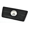 IN3496A Brake Pedal Pad Cover for 1967-1972 Buick, Chevrolet, Oldsmobile Models [For Automatic Transmission and Disc Brakes]