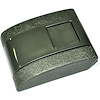 IN6062Z Seat Belt Buckle Cover; 1967-72 Camaro, Impala, Nova, Cutlass, GTO; Standard; Plastic W/Button; Green - image 1