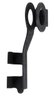 J00937 Spring Steel Rod Clip, for Carburetor, Door, Tailgate, LH Driver Side - image 3