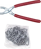 Upholstery Installation Kit Pliers and Hog Rings - image 1