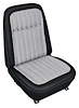 K1006900301 1969 Chevrolet Camaro; Front Buckets and Rear Seat Upholstery Set; Models with Custom Houndstooth Interior; Coupe; W - image 1