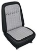 K1006900301 1969 Chevrolet Camaro; Front Buckets and Rear Seat Upholstery Set; Models with Custom Houndstooth Interior; Coupe; W - image 2