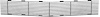 K1015A 1967-68 Camaro RS Center Grill-Billet - image 1