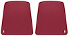 Bucket Seat Back Panel 1967-69 Camaro/Firebird - image 1