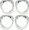 K104 Headlight Bezel Set 1963 Impala / Full-Size ; 4 Piece Set - image 1