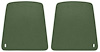 Bucket Seat Back Panel 1969 Camaro - image 1