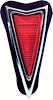 K106801 Rear Side Marker Lamp Assembly 1968 Firebird, Catalina, Bonneville; Pair - image 1