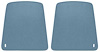 Bucket Seat Back Panel 1967 Camaro - image 1