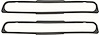 1967 Impala Tail Lamp To Body Gasket - Pair - image 1