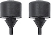 1962-64 Impala / Full Size Rear Gas Door Bumpers - Pair - image 1