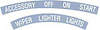 Dash Bezel Set for 1967 Chevy Camaro, Pontiac Firebird - image 1