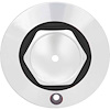 CENTER CAP W/ BLACK ACCENTS FOR R15 5-SPOKE ALUMINUM WHEEL - image 1