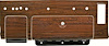Wood Grain Dash Panel Set 1969 Chevy Camaro - image 1