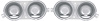 K160 1970-73 Chevrolet Camaro; Tail Lamp Housings; RH and LH; Pair; OER - image 1