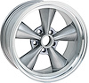 5-Spoke Aluminum 17 X 8 Wheel - 5 X 4-3/4 Bolt Pattern 4-1/2 Backspace - image 1