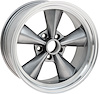 5-Spoke Aluminum 17 X 9 Wheel - 5 X 4-3/4 Bolt Pattern 5 Backspace - image 1