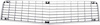 K186 1974-77 Camaro; Upper Front Grill; Standard; Silver - image 1