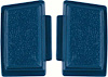K213DB Steering Wheel Horn Buttons-1969-70 Chevrolet; Dark Blue; Pair - image 1