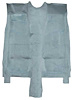 K219541 1977-79 Camaro, Firebird; Manual Trans; with/without Console; Molded Carpet Set; Cut Pile; Light Blue; - image 1