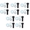 K219B 1938-72 Chevy, GMC Pickup, Blazer/Jimmy, Suburban; Bumper Bolt Set; Front or Rear; 1/2 in.-13 x 1-1/2; 10-Piece Set; Black - image 3
