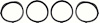Tail Lamp Lens Gaskets 1970-1973 Camaro - image 1