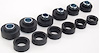 Body Mount Rubber Bushing Set 1967-68 Camaro - image 1