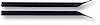 K355 1967-69 Camaro/Firebird Replacement Quarter Window Vertical Weatherstrip - image 1