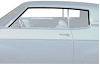 K382 Roof Rail Weatherstrip 1969-70 Impala Custom, Caprice, LeSabre, Wildcat 2-Door Coupe - image 1
