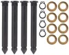 Door Hinge Repair Kit 1967 Camaro, 1967-68 Firebird - image 2
