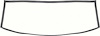 K4035 Windshield Weatherstrip 1962-67 Chevy II and Nova - image 1