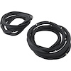 K4063 Rear Door Frame Weatherstrip 1968-74 Chevy II, Nova, Ventura, Omega; 4 Door, Sedan, Pair; OER - image 1